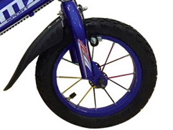 Bánh trước Xe Đạp BMX 12 Inch Căm Honda, Decal Nước